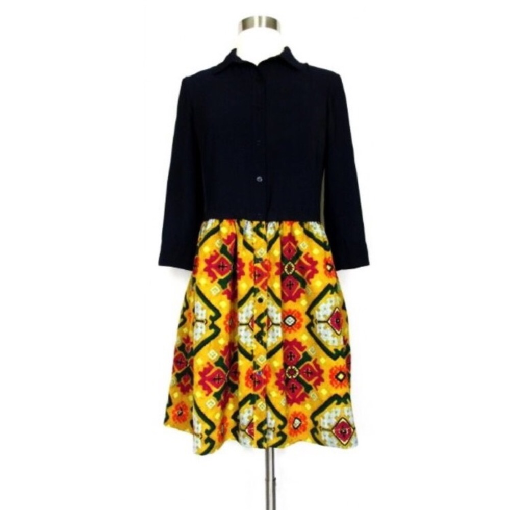 Rachel Roy Navy Shirt Mini Dress